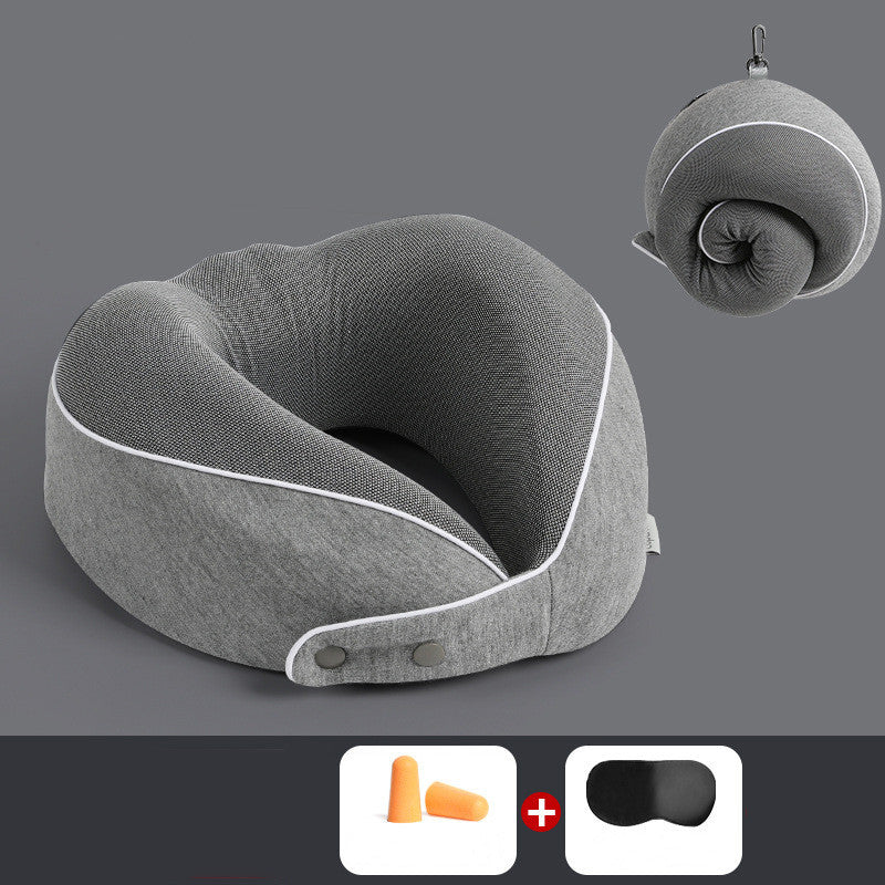 Memory Cotton Travel Nap Pillow - Carol Carez