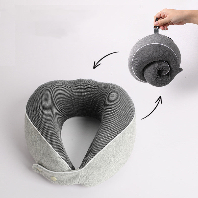 Memory Cotton Travel Nap Pillow - Carol Carez