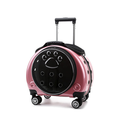 Small Portable Pet Trolley Bag - Carol Carez