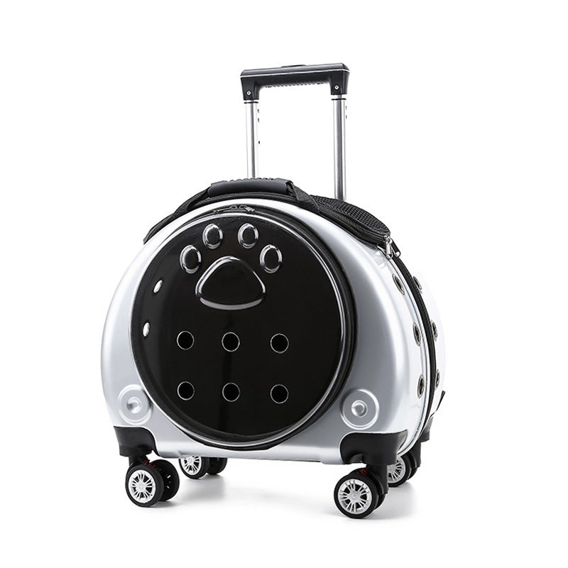 Small Portable Pet Trolley Bag - Carol Carez