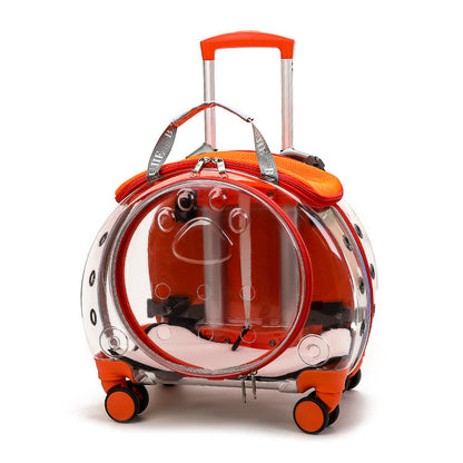 Small Portable Pet Trolley Bag - Carol Carez