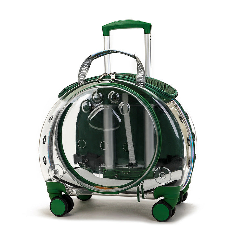 Small Portable Pet Trolley Bag - Carol Carez