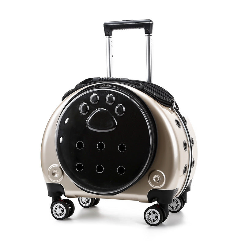 Small Portable Pet Trolley Bag - Carol Carez