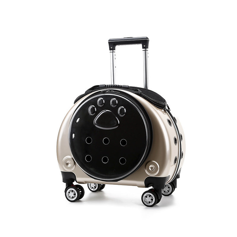 Small Portable Pet Trolley Bag - Carol Carez