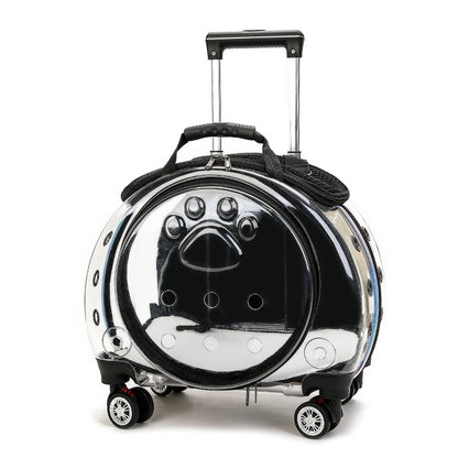 Small Portable Pet Trolley Bag - Carol Carez