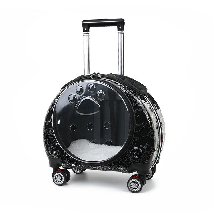 Small Portable Pet Trolley Bag - Carol Carez