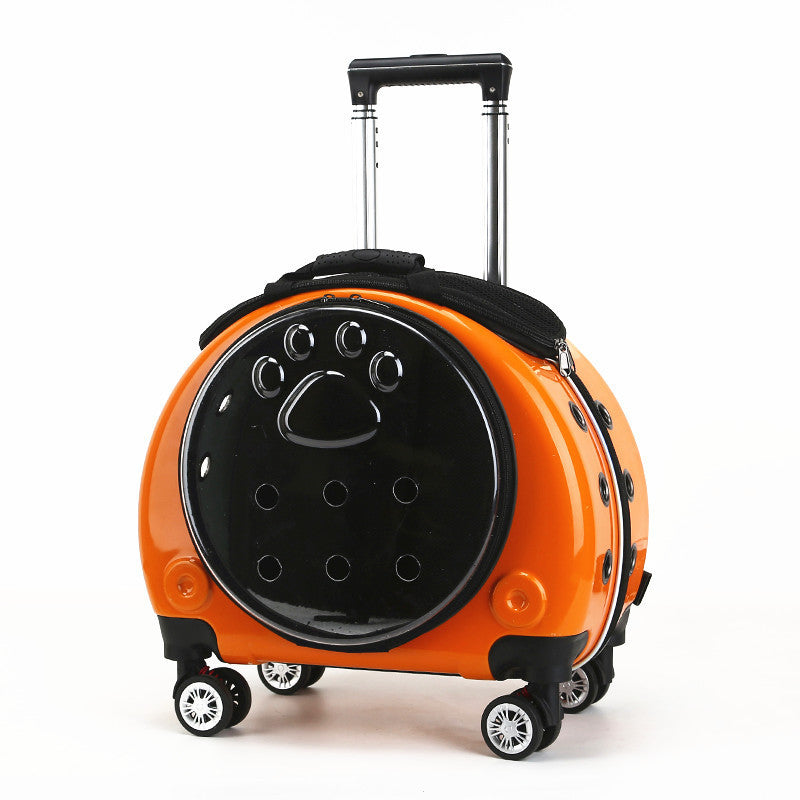 Small Portable Pet Trolley Bag - Carol Carez